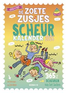 Scheurkalender Zoete zusjes moppen