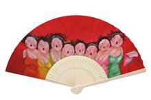 Handwaaier Uit volle borst